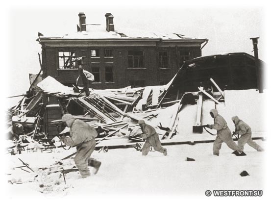 Бой на улицах г. Наро-Фоминска. Декабрь 1941г.