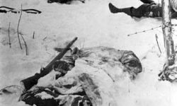 Убитые немцы под Наро-Фоминском. Зима 1941 г.